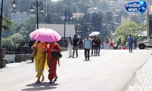 Himachal में 29 मई से बारिश और ओलावृष्टि से राहत मिलने की संभावना