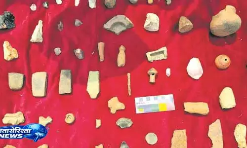 Purunagadh में प्राचीन शहरी बस्ती का पता चला Purunagadh में प्राचीन शहरी बस्ती का पता चला