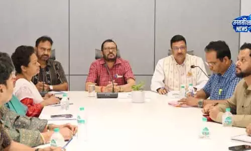 Bhubaneswar पुजारी ने ब्रिक्स बैठक की तैयारियों समीक्षा की Bhubaneswar पुजारी ने ब्रिक्स बैठक की तैयारियों समीक्षा की