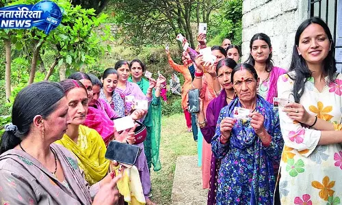 तेज धूप के बीच मंडी में 81 फीसदी मतदान तेज धूप के बीच मंडी में 81 फीसदी मतदान