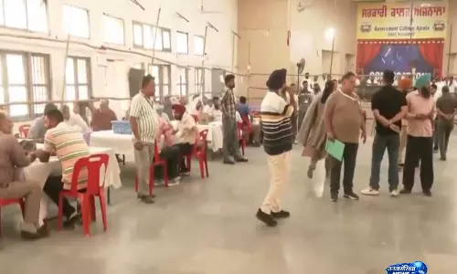 Punjab के स्थानीय निकाय चुनावों के लिए कड़ी सुरक्षा व्यवस्था के बीच वोटों की गिनती जारी
