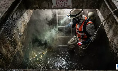 सेप्टिक टैंक सफाई के दौरान बड़ा हादसा, जहरीली गैस से टैंक के अंदर तीन की दर्दनाक मौत