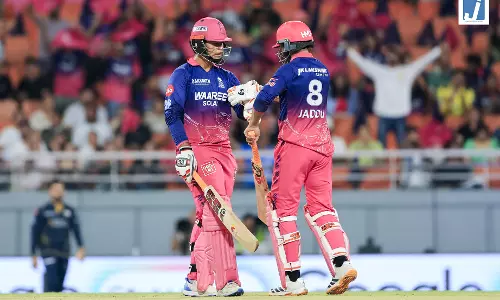 Qualifier 2 RR VS GT IPL 2026 : राजस्थान ने गुजरात को 215 रन का दिया लक्ष्य Qualifier 2 RR VS GT IPL 2026 : राजस्थान ने गुजरात को 215 रन का दिया लक्ष्य