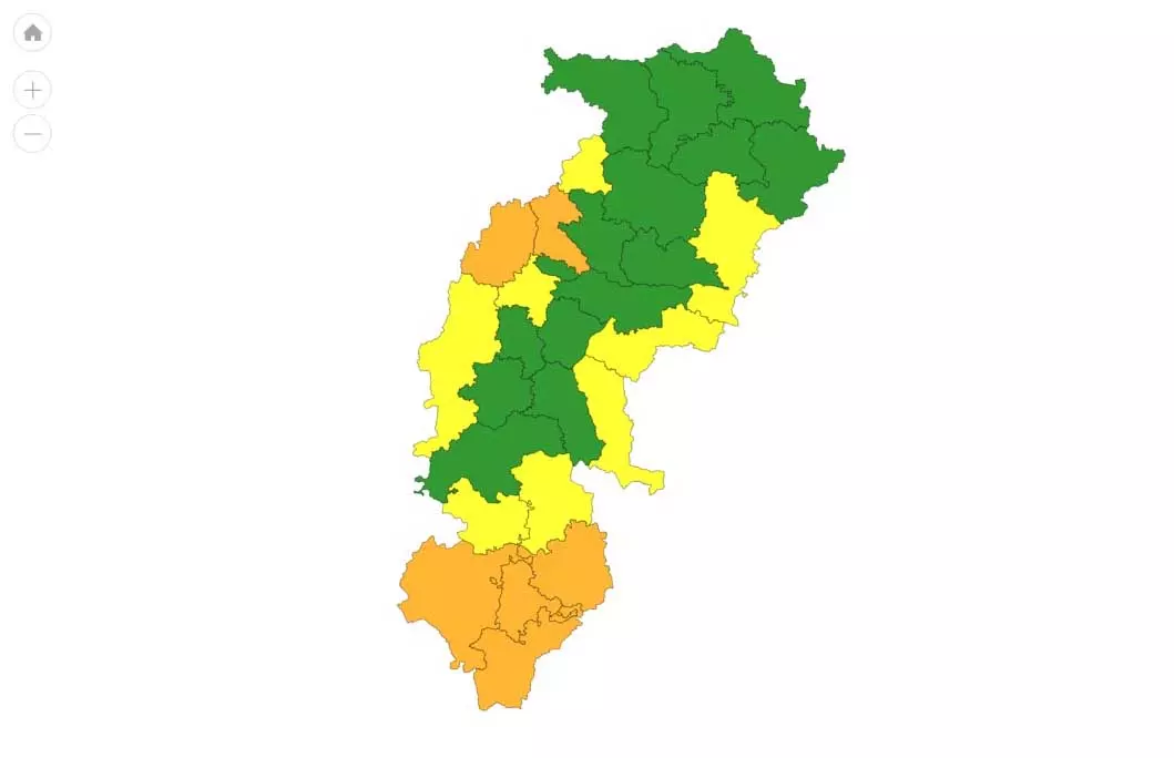 छत्तीसगढ़ में आज आंधी-तूफान का अलर्ट छत्तीसगढ़ में आज आंधी-तूफान का अलर्ट