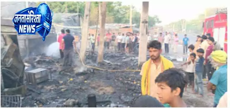 Phagwara मंडी में आग लगने से बड़ा नुकसान Phagwara मंडी में आग लगने से बड़ा नुकसान