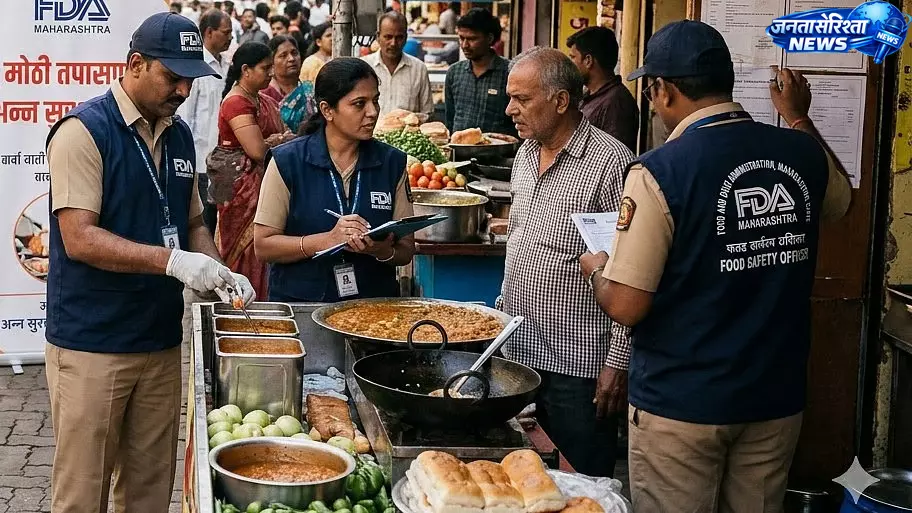 महाराष्ट्र में गुटखा और खाद्य मिलावट पर FDA की बड़ी कार्रवाई, 33 गिरफ्तार, 27 ठिकाने सील महाराष्ट्र में गुटखा और खाद्य मिलावट पर FDA की बड़ी कार्रवाई, 33 गिरफ्तार, 27 ठिकाने सील