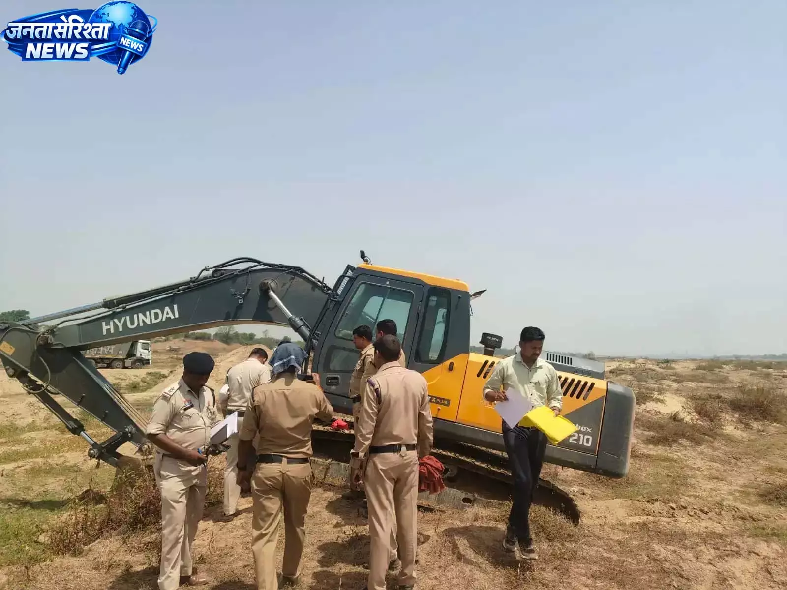 अवैध रेत उत्खनन पर बड़ी कार्रवाई, भादा घाट में मशीन सीलबंद अवैध रेत उत्खनन पर बड़ी कार्रवाई, भादा घाट में मशीन सीलबंद