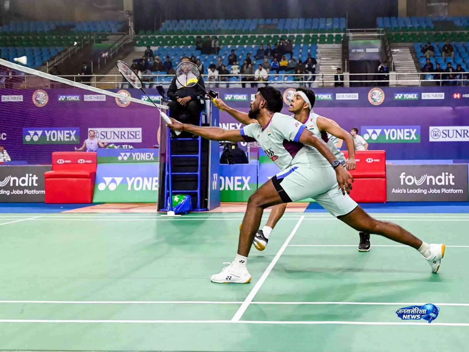 Singapore Open: सात्विक-चिराग, ध्रुव-तनिषा सेमीफाइनल में पहुंचे Singapore Open: सात्विक-चिराग, ध्रुव-तनिषा सेमीफाइनल में पहुंचे