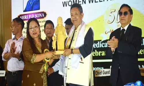 Khonsa: स्कूल ने गोल्डन जुबली मनाई Khonsa: स्कूल ने गोल्डन जुबली मनाई