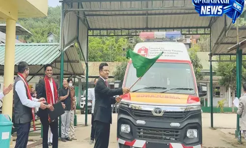 DIMAPUR: डॉ. मोत्सुओ मेमोरियल डिस्ट्रिक्ट हॉस्पिटल में ALS एम्बुलेंस लॉन्च की गई DIMAPUR: डॉ. मोत्सुओ मेमोरियल डिस्ट्रिक्ट हॉस्पिटल में ALS एम्बुलेंस लॉन्च की गई