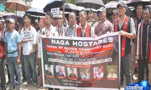 Nagaland: जलुकी रैली में मणिपुर में अगवा किए गए 6 नागाओं की रिहाई की मांग Nagaland: जलुकी रैली में मणिपुर में अगवा किए गए 6 नागाओं की रिहाई की मांग