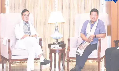 असम और मेघालय के मुख्यमंत्रियों ने अंतर-राज्यीय सीमा विवाद के समाधान पर की चर्चा असम और मेघालय के मुख्यमंत्रियों ने अंतर-राज्यीय सीमा विवाद के समाधान पर की चर्चा