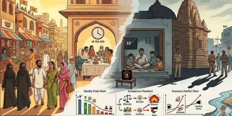 साझा सद्भाव से बढ़ते विभाजन तक: आज के भारत पर एक नज़र