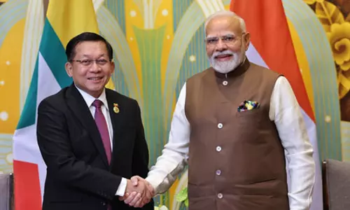 म्यांमार के राष्ट्रपति आज भारत में