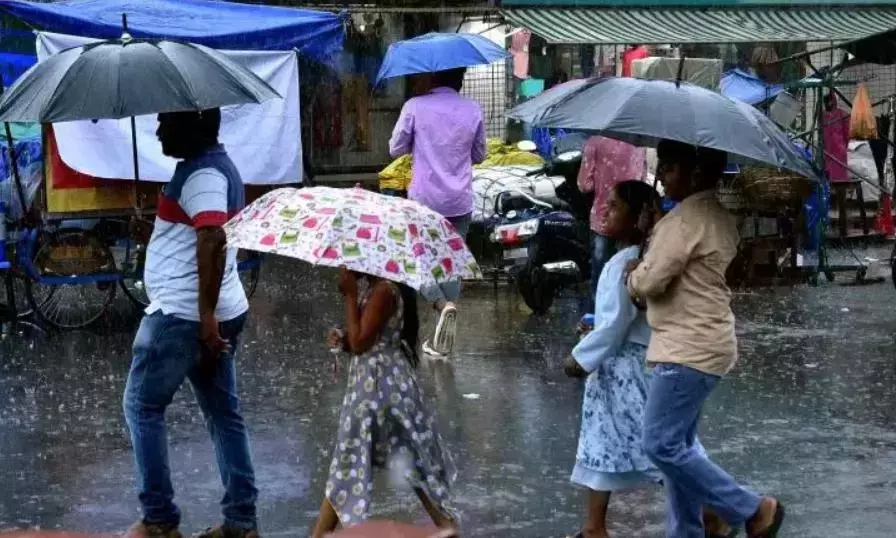 Andhra: काकीनाडा, ईजी जिलों के इलाकों में आंधी, बिजली, बारिश की मार