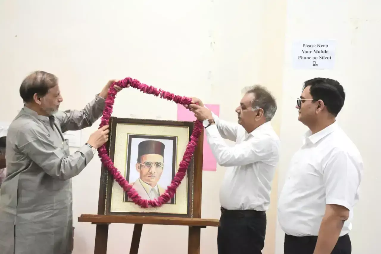 Ajmer: सावरकर के संघर्ष और त्याग पर विचार रखे गए Ajmer: सावरकर के संघर्ष और त्याग पर विचार रखे गए