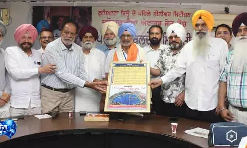 हॉकी कोच बलदेव सिंह को मिला सम्मान, Ludhiana में स्वागत