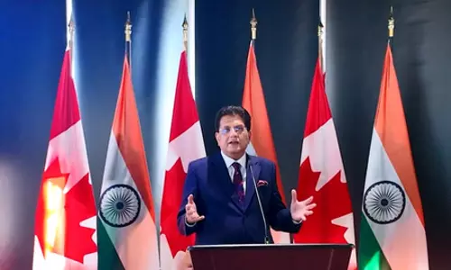 कनाडा दौरे के बाद पीयूष गोयल का बयान: भारत-कनाडा संबंधों में आई नई गति कनाडा दौरे के बाद पीयूष गोयल का बयान: भारत-कनाडा संबंधों में आई नई गति