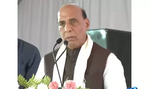 लखनऊ की नौसेना शौर्य वाटिका प्रेरणा का केंद्र बनेगी: Rajnath Singh लखनऊ की नौसेना शौर्य वाटिका प्रेरणा का केंद्र बनेगी: Rajnath Singh