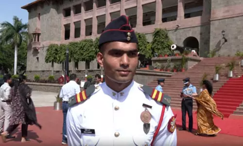 NDA के पासिंग आउट परेड में शामिल कैडेट्स बोले- तकनीक और पारंपरिक युद्धकला का मिला प्रशिक्षण NDA के पासिंग आउट परेड में शामिल कैडेट्स बोले- तकनीक और पारंपरिक युद्धकला का मिला प्रशिक्षण