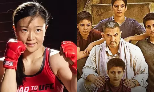 रोड टू UFC में चीन की शी मिंग की दमदार जीत, भारतीय फाइटर पूजा तोमर को हराया रोड टू UFC में चीन की शी मिंग की दमदार जीत, भारतीय फाइटर पूजा तोमर को हराया