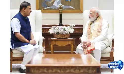 असम के CM हिमंत बिस्वा सरमा ने नई दिल्ली में पीएम मोदी से की मुलाकात असम के CM हिमंत बिस्वा सरमा ने नई दिल्ली में पीएम मोदी से की मुलाकात