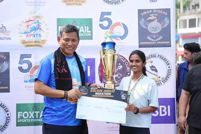APSTS की स्वर्ण जयंती के उपलक्ष्य में ‘रन फॉर रोड सेफ्टी’ मैराथन का आयोजन APSTS की स्वर्ण जयंती के उपलक्ष्य में ‘रन फॉर रोड सेफ्टी’ मैराथन का आयोजन