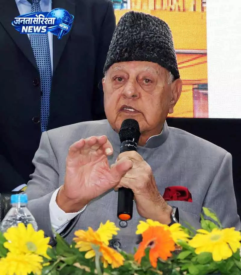 Srinagar फारूक ने पेपर लीक केस में न्याय की मांग उठाई Srinagar फारूक ने पेपर लीक केस में न्याय की मांग उठाई