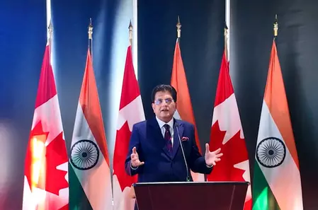 कनाडा दौरे के बाद पीयूष गोयल का बयान: भारत-कनाडा संबंधों में आई नई गति कनाडा दौरे के बाद पीयूष गोयल का बयान: भारत-कनाडा संबंधों में आई नई गति