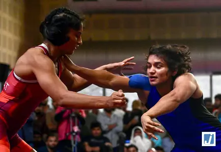 मीनाक्षी ने फाइनल में हार पर शिकायत दर्ज कराई, डब्ल्यूएफआई ने कहा- नतीजे नहीं बदलेंगे मीनाक्षी ने फाइनल में हार पर शिकायत दर्ज कराई, डब्ल्यूएफआई ने कहा- नतीजे नहीं बदलेंगे