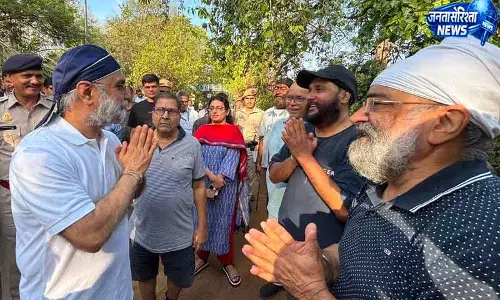 Delhi एलजी संधू ने बोंटा पार्क का किया दौरा Delhi एलजी संधू ने बोंटा पार्क का किया दौरा