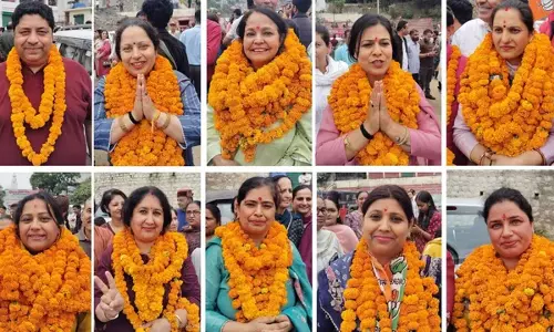नगर निगम सोलन में BJP को बहुमत, पहली बार कब्जा नगर निगम सोलन में BJP को बहुमत, पहली बार कब्जा