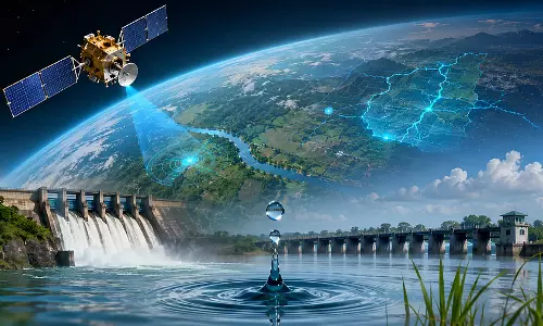 जल संसाधन प्रबंधन में बड़ा कदम, जल शक्ति मंत्रालय और ISRO के बीच MoU की तैयारी जल संसाधन प्रबंधन में बड़ा कदम, जल शक्ति मंत्रालय और ISRO के बीच MoU की तैयारी