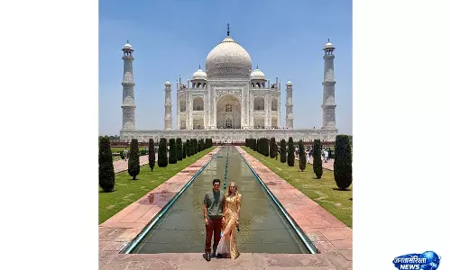 Tiffany Trump ने ताजमहल विज़िट की तस्वीर शेयर की Tiffany Trump ने ताजमहल विज़िट की तस्वीर शेयर की