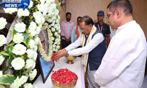 CM साय ने विधायक रिकेश सेन के बड़े भाई दिनेश सेन को दी श्रद्धांजलि