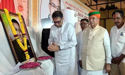 Bikaner: ओमप्रकाश आचार्य को पुण्यतिथि पर भावभीनी श्रद्धांजलि अर्पित