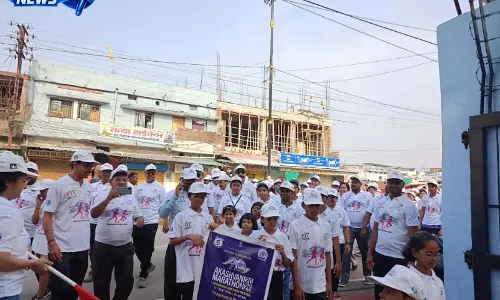 आकाशवाणी रायगढ़ के वॉकेथॉन रैली में उमड़ा जनसैलाब