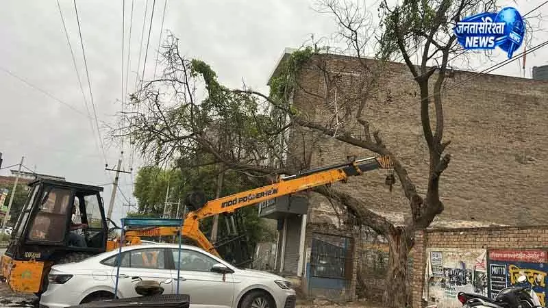 Sirsa में बारिश से ठंड बढ़ी, बिजली व्यवस्था बाधित Sirsa में बारिश से ठंड बढ़ी, बिजली व्यवस्था बाधित
