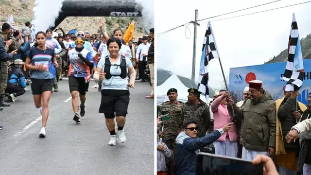 Uttarakhand : नीति घाटी में ‘नीति एक्सट्रीम अल्ट्रा रन’ का भव्य शुभारंभ Uttarakhand : नीति घाटी में ‘नीति एक्सट्रीम अल्ट्रा रन’ का भव्य शुभारंभ