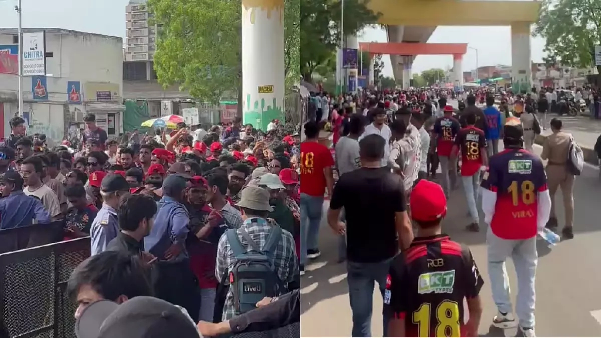 IPL 2026 फाइनल: अहमदाबाद में फैंस का सैलाब IPL 2026 फाइनल: अहमदाबाद में फैंस का सैलाब
