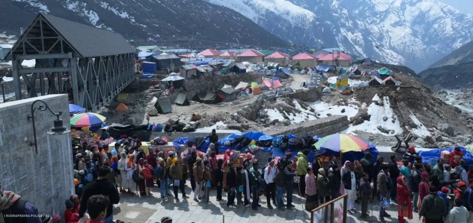 Dehradun: केदारनाथ धाम में मौसम अलर्ट के बाद सुरक्षा व्यवस्था कड़ी Dehradun: केदारनाथ धाम में मौसम अलर्ट के बाद सुरक्षा व्यवस्था कड़ी