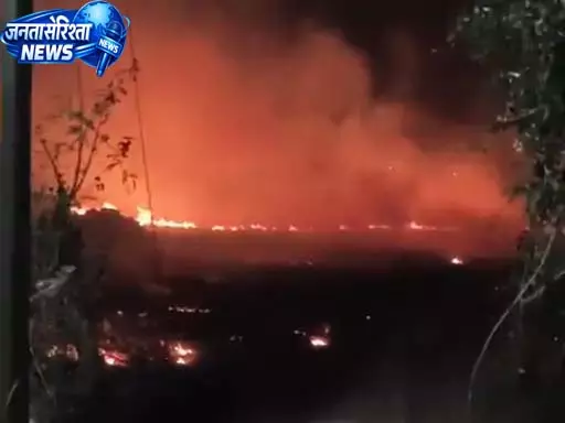 करेठा में भीषण आग से तबाही, 10 एकड़ से अधिक खेत और बाड़ियां जलीं करेठा में भीषण आग से तबाही, 10 एकड़ से अधिक खेत और बाड़ियां जलीं
