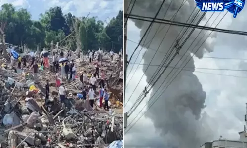 चीन बॉर्डर के निकट म्यांमार में बड़ा धमाका, दर्जनों की मौत और सैकड़ों लोग प्रभावित चीन बॉर्डर के निकट म्यांमार में बड़ा धमाका, दर्जनों की मौत और सैकड़ों लोग प्रभावित