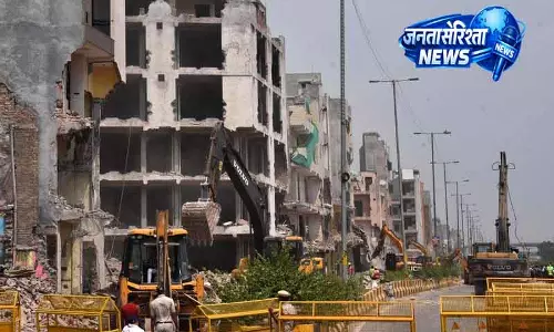 Delhi के शालीमार बाग में 143 अवैध निर्माण गिराए गए