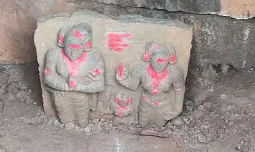 Tirupattur के पास जवाथुमलाई में प्राचीन मंदिर की खोज Tirupattur के पास जवाथुमलाई में प्राचीन मंदिर की खोज