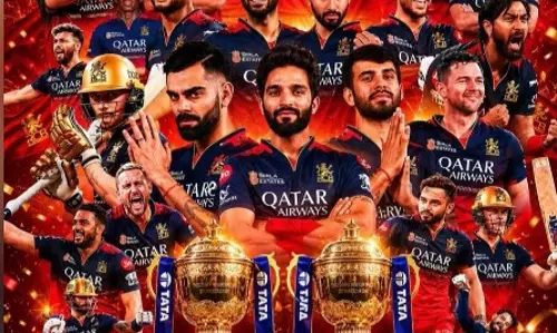 आरसीबी की जीत पर बॉलीवुड से लेकर साउथ स्टार्स हुए क्रेजी, सोशल मीडिया पर लगा बधाईयों का तांता आरसीबी की जीत पर बॉलीवुड से लेकर साउथ स्टार्स हुए क्रेजी, सोशल मीडिया पर लगा बधाईयों का तांता