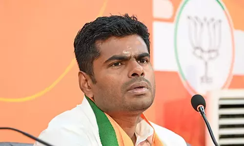 Tamil Nadu : अन्नामलाई नई राजनीतिक पार्टी लॉन्च करने की तैयारी में Tamil Nadu : अन्नामलाई नई राजनीतिक पार्टी लॉन्च करने की तैयारी में
