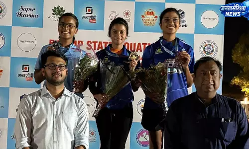 Bhopal : स्टेट स्विमिंग चैंपियनशिप में 9 मेडल जीते, 5 गोल्ड समेत कई पदक Bhopal : स्टेट स्विमिंग चैंपियनशिप में 9 मेडल जीते, 5 गोल्ड समेत कई पदक
