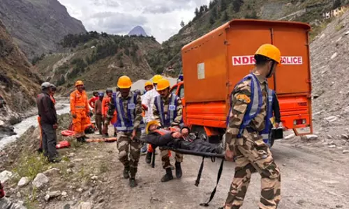 उत्तराखंड: सीआईएसएफ ने प्राकृतिक आपदाओं से निपटने के लिए किया मॉक ड्रिल