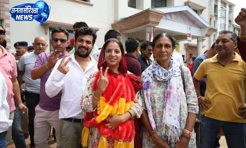 Dharamsala सुधीर शर्मा बोले: जनादेश कांग्रेस के खिलाफ गुस्से का संकेत